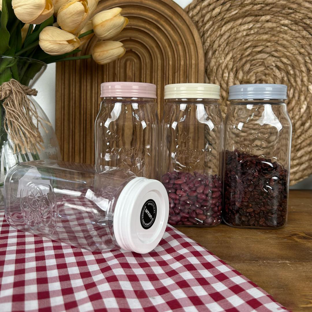 Limon Door Pocket Canister Jars (Square)!