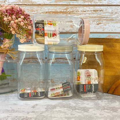 Limon Door Pocket Canister Jars (Square)!
