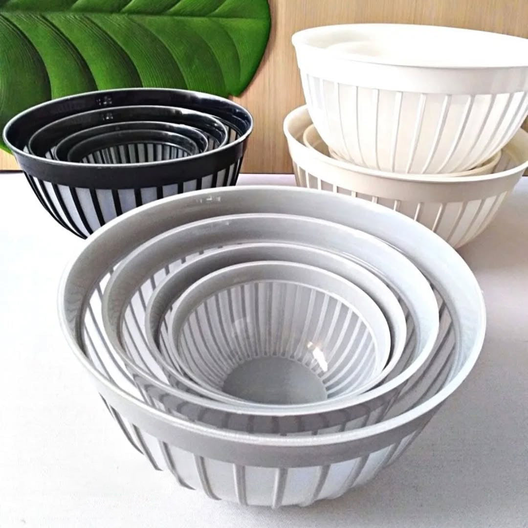 Duman Dorna Round Bowl Set with Lid 4-Pcs