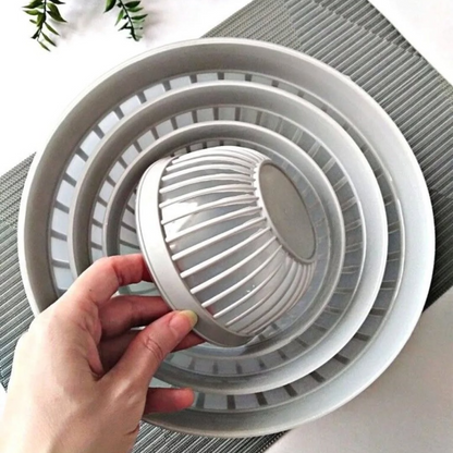 Duman Dorna Round Bowl Set with Lid 4-Pcs