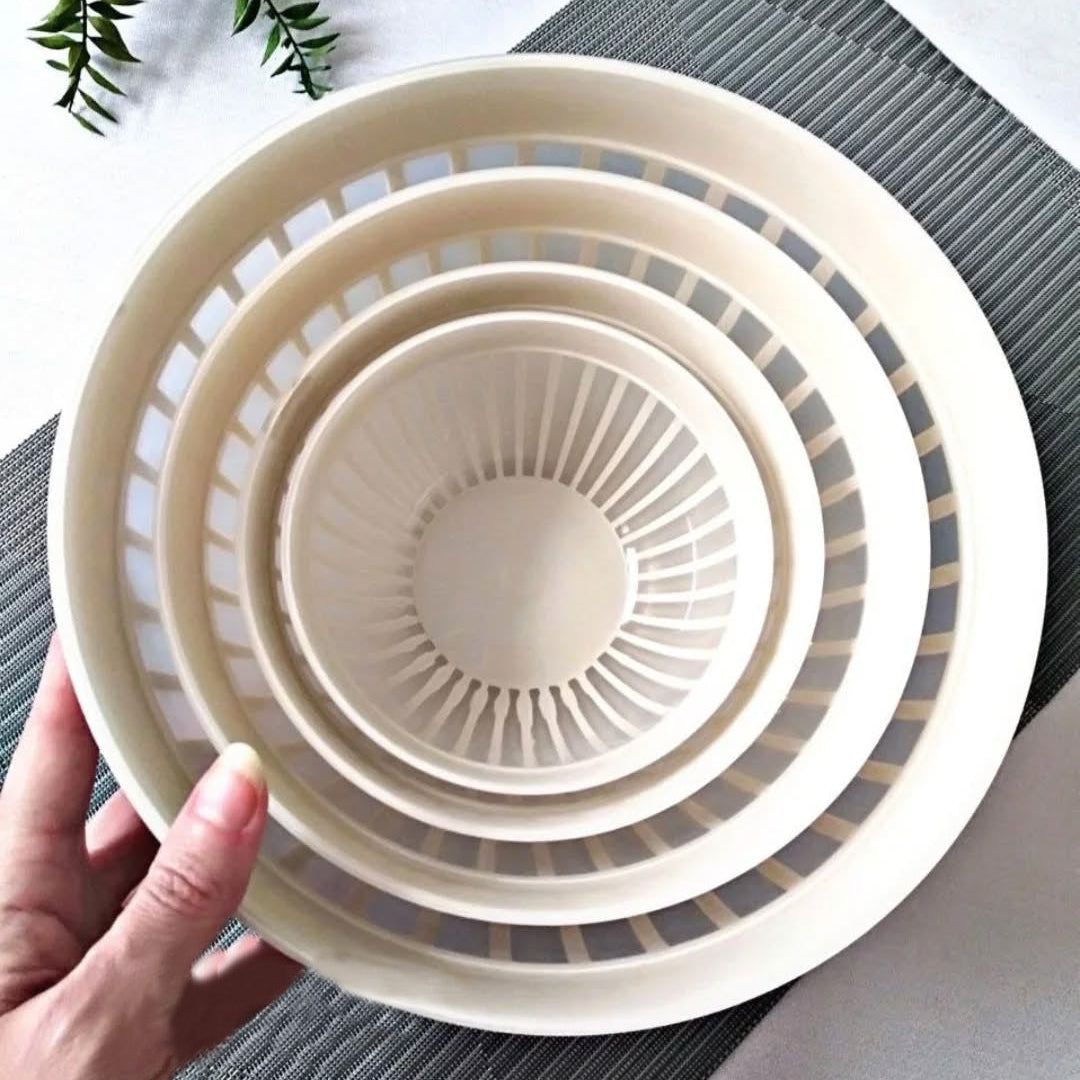 Duman Dorna Round Bowl Set with Lid 4-Pcs