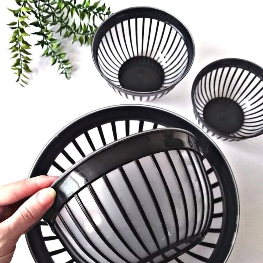 Duman Dorna Round Bowl Set with Lid 4-Pcs