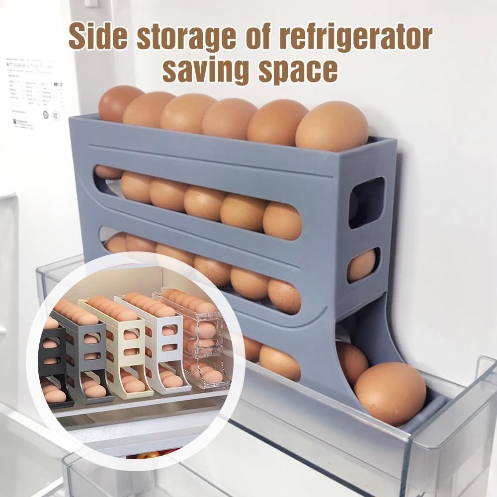 Automatic Rolling Egg Storage Tray!