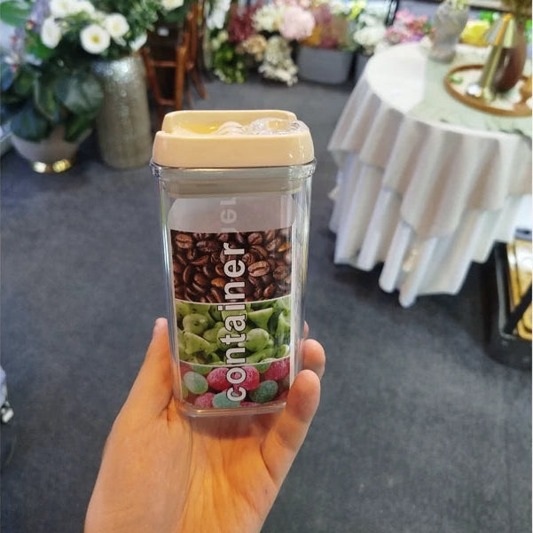 Limon Sarina Spice Canisters and Spice Jars (Square)