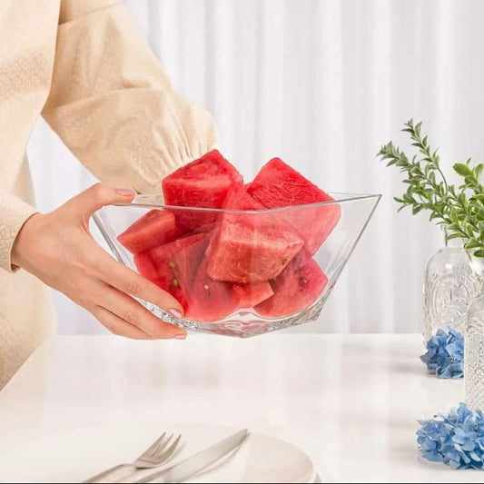 Limon Square Glass Bowl 1200-Ml