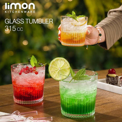 Limon Water Glass Set 6Pcs (6-Glasses)!
