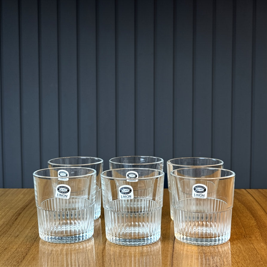 Limon Water Glass Set 6Pcs (6-Glasses)!