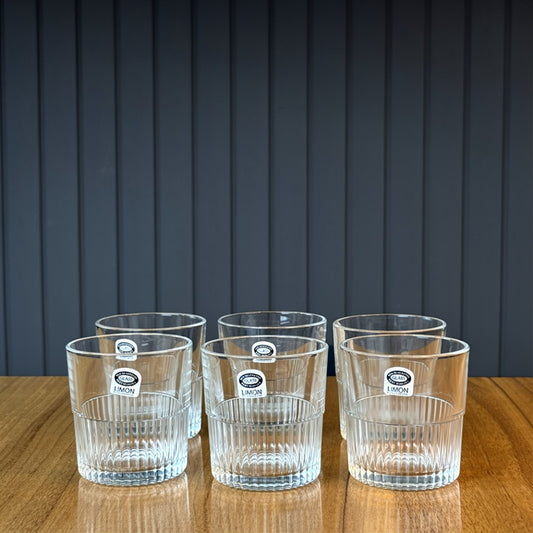 Limon Water Glass Set 6Pcs (6-Glasses)!