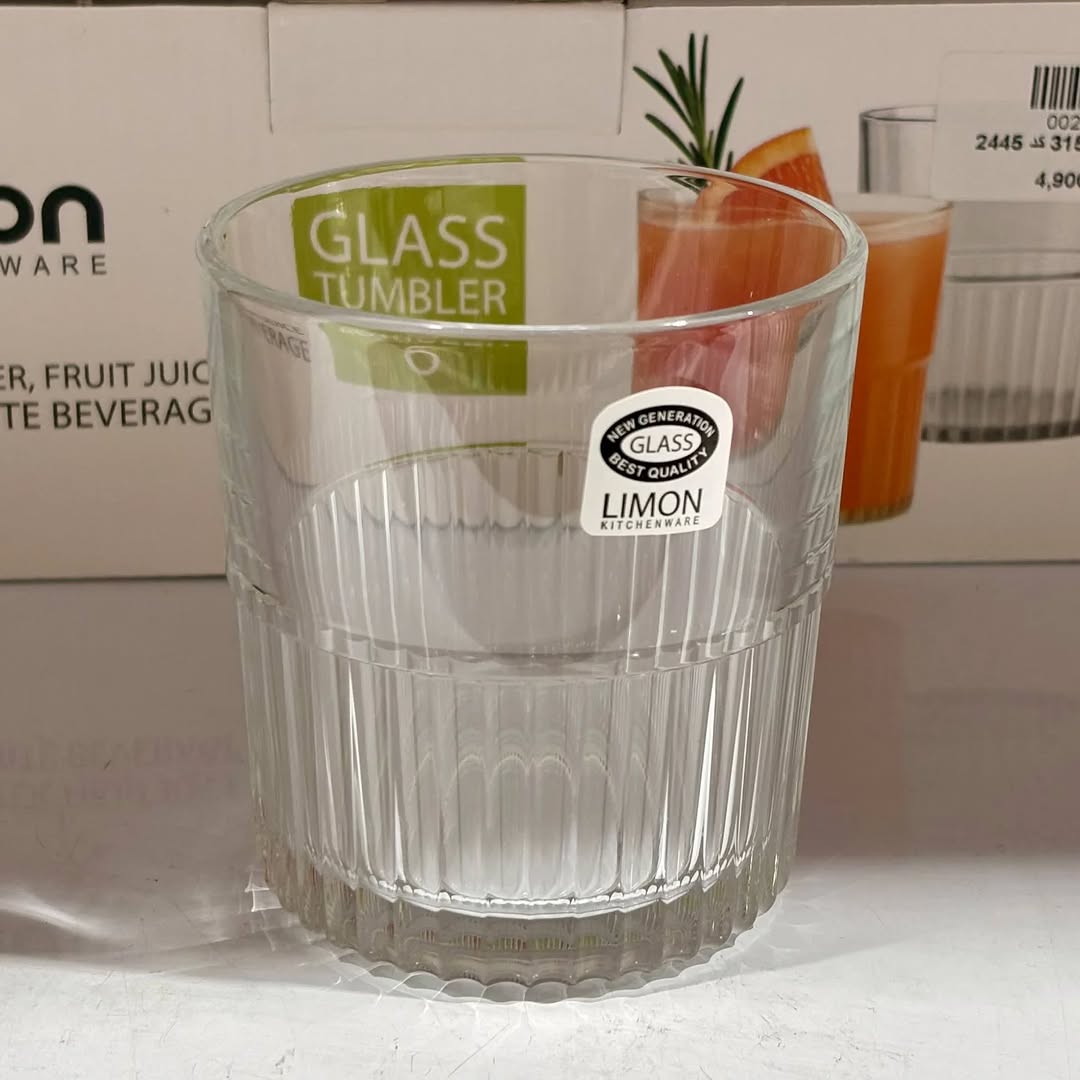 Limon Water Glass Set 6Pcs (6-Glasses)!