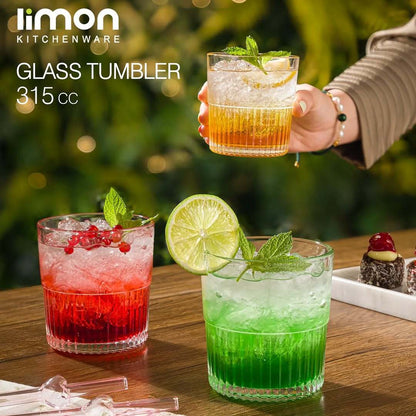 Limon Pitcher & Water Glass 7-Pcs Set (1-Jug & 6-Glass)!