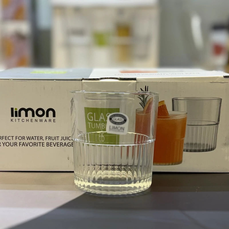 Limon Pitcher & Water Glass 7-Pcs Set (1-Jug & 6-Glass)!