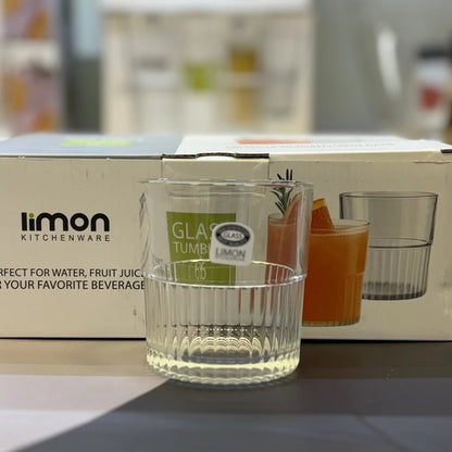 Limon Pitcher & Water Glass 7-Pcs Set (1-Jug & 6-Glass)!