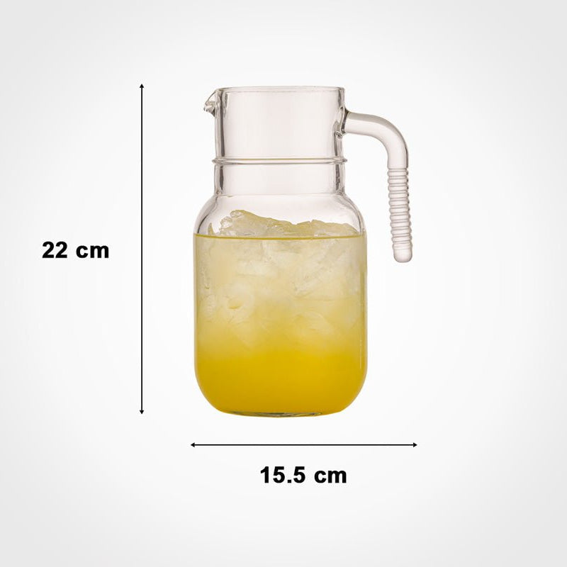 Limon Glass Pitcher & Jug 1.5-L!