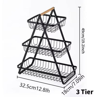Fruit & Vegetable Basket (3-Tier)!