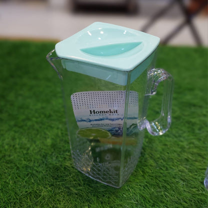 Acrylic Square Water Jug or Pitcher 2-Liter!