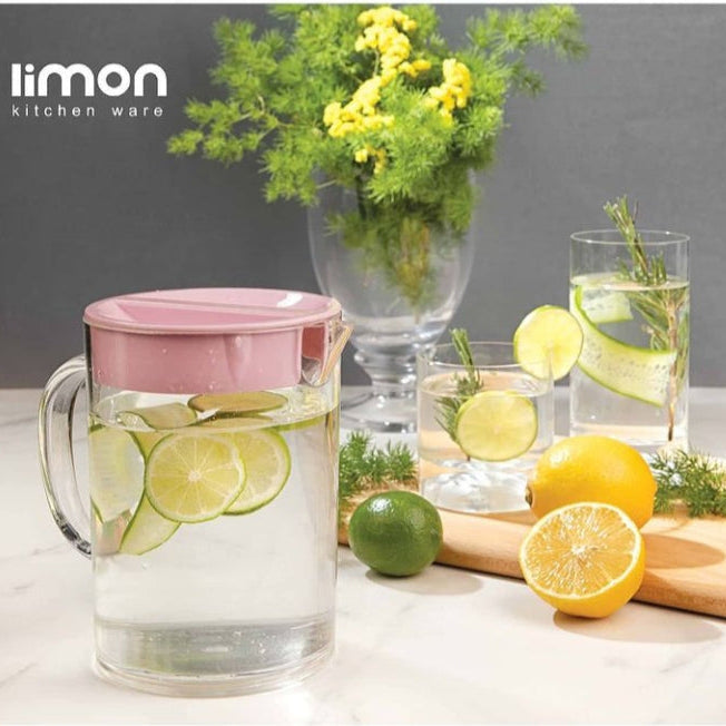 Limon Acrylic Round Jug 1.5-L!