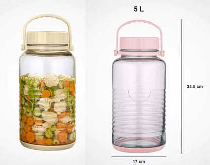 Limon Airtight Glass Pickle Jars!