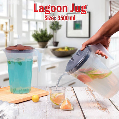 Maxware Lagoon Water Jug Plastic 3.5 L