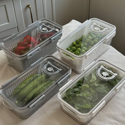 Limon Fridge Container with Dated Lids!