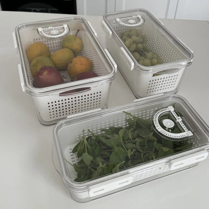 Limon Fridge Container with Dated Lids!