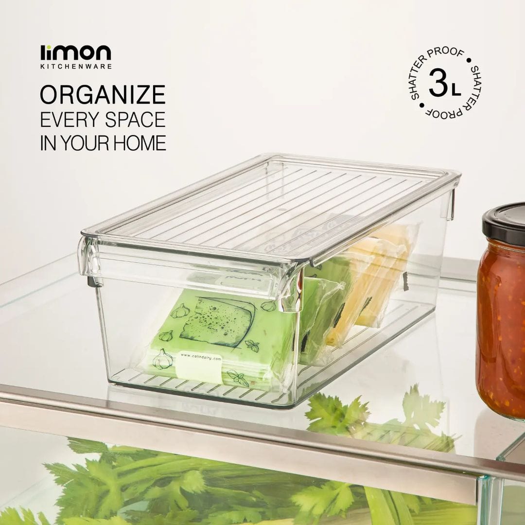 Limon Freeze Storage Organizer with Lid!