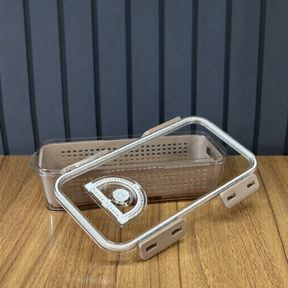 Limon Fridge Container with Dated Lids!