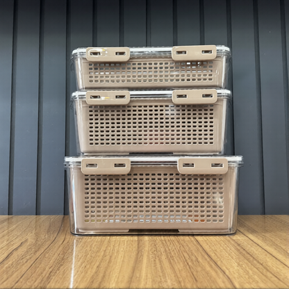 Limon Fridge Container with Dated Lids!