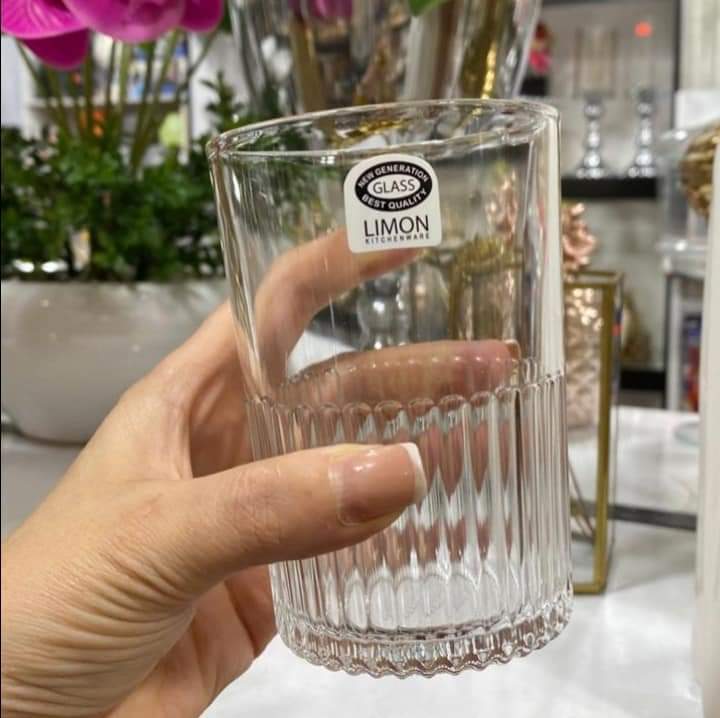 Limon Pitcher & Water Glass 7-Pcs Set (1-Jug & 6-Glass)!