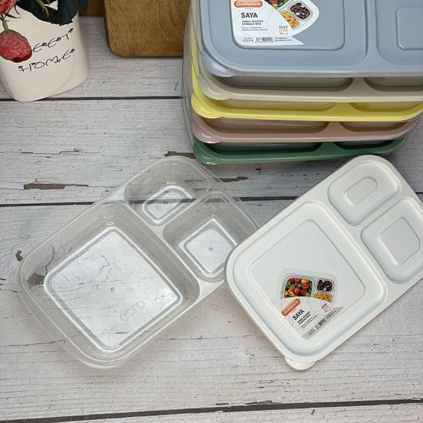 Student Lunch Box 3-Sections 1.15 Liter (Saya)!