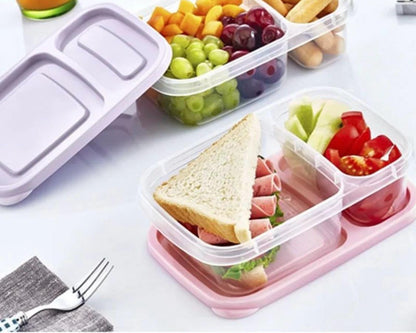 Student Lunch Box 2-Sections 1 Liter (Saya)!