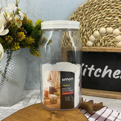 Limon Pantry Storage Canister Jars (Square)!