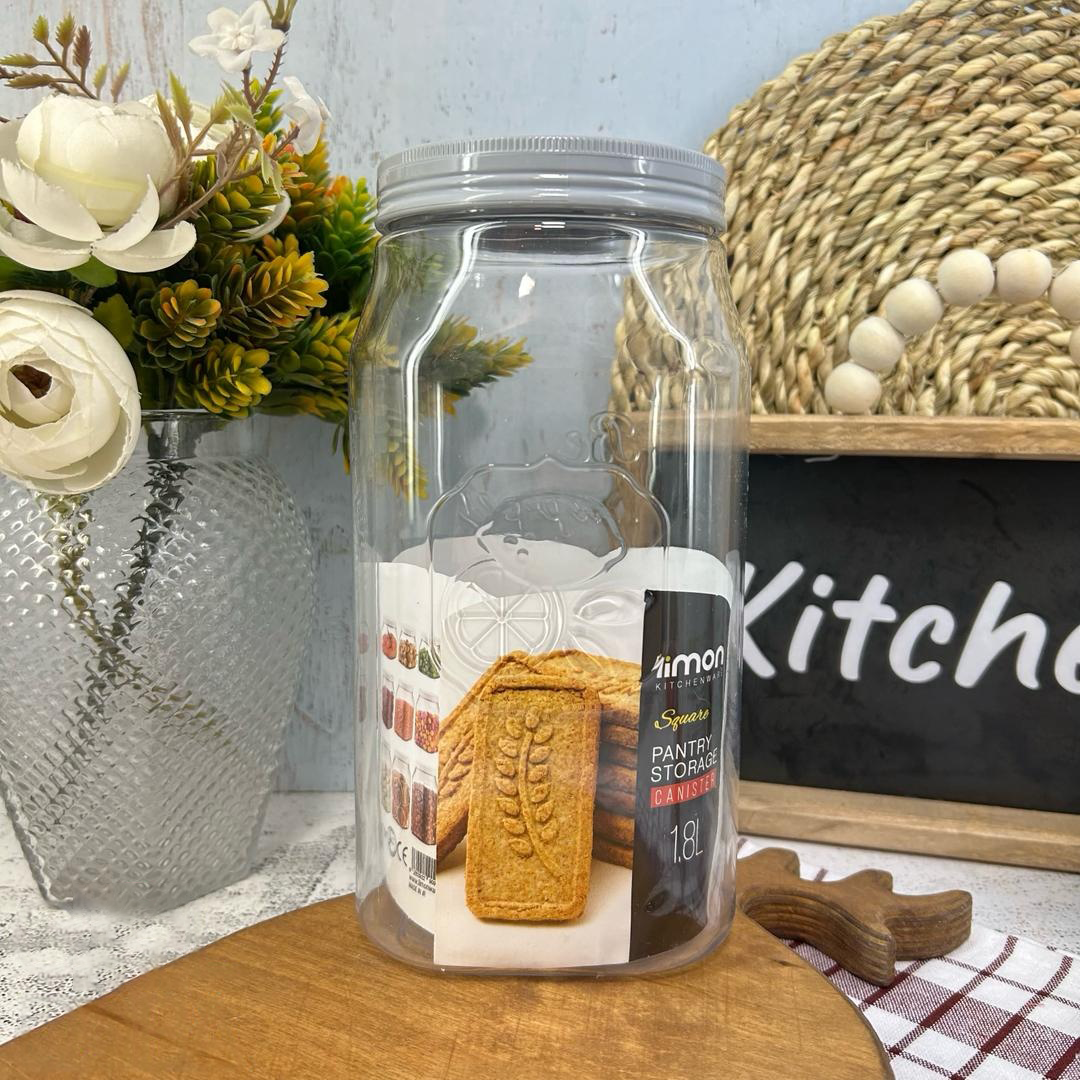Limon Pantry Storage Canister Jars (Square)!