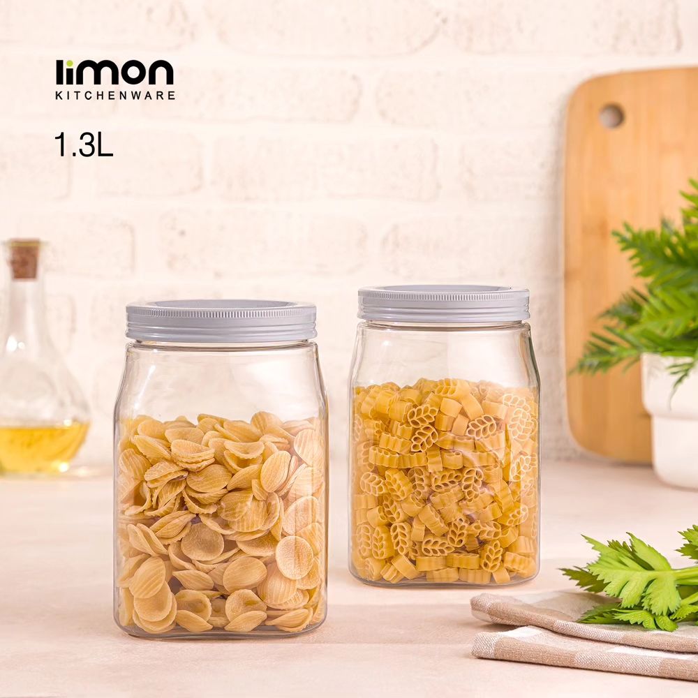 Limon Pantry Storage Canister Jars (Square)!