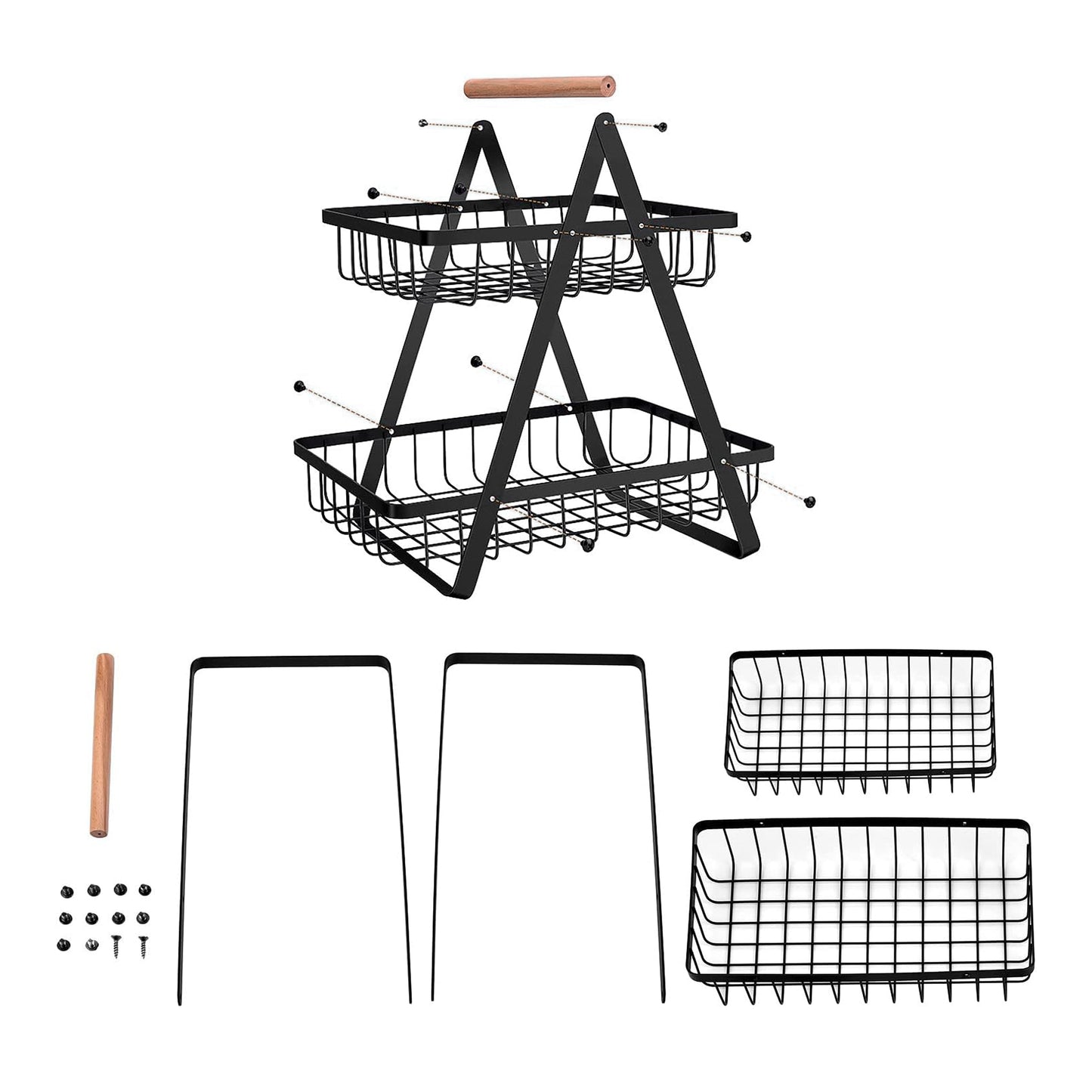 Multi-Purpose Fruit & Vegetable Basket (2-Tier)!