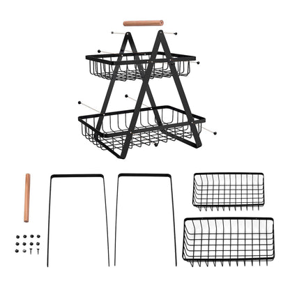 Multi-Purpose Fruit & Vegetable Basket (2-Tier)!