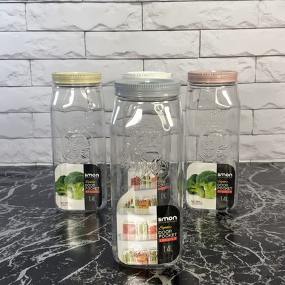 Limon Pantry Storage Canister Jars (Square)!