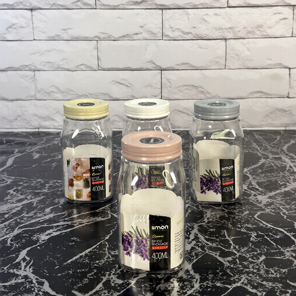 Limon Pantry Storage Canister Jars (Square)!