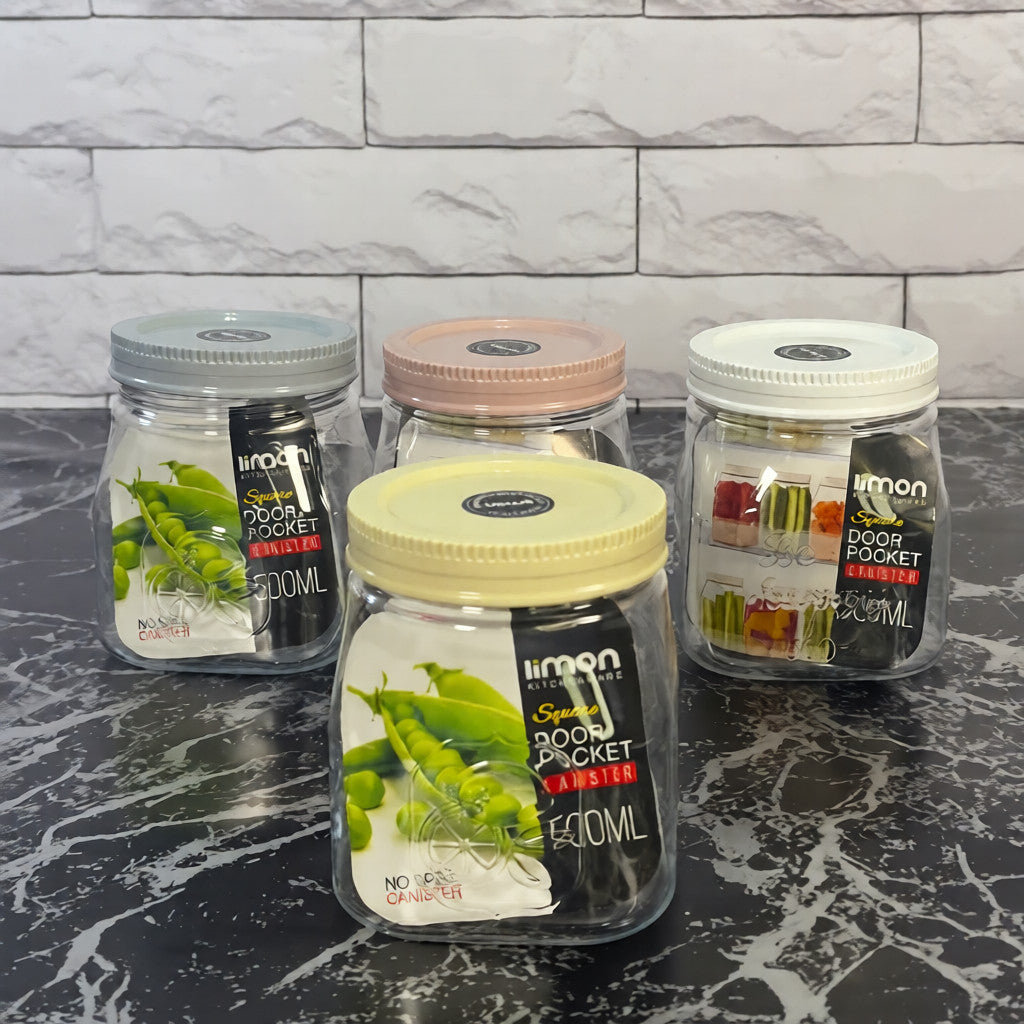 Limon Pantry Storage Canister Jars (Square)!
