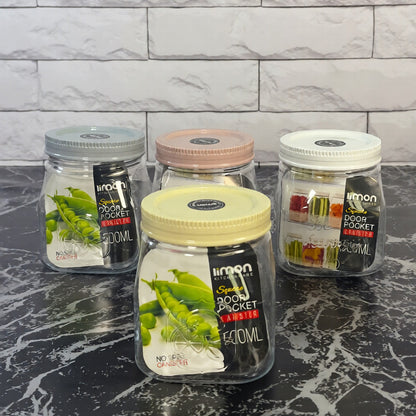 Limon Pantry Storage Canister Jars (Square)!