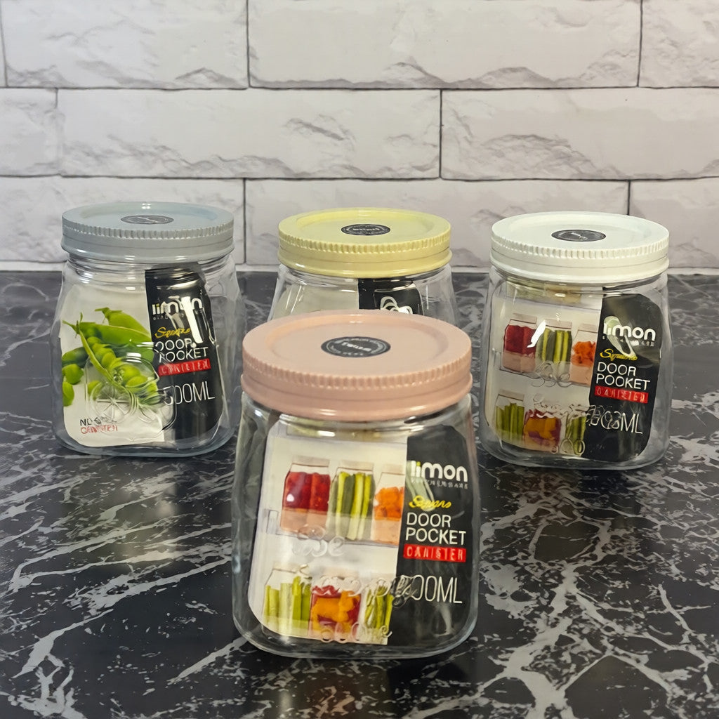 Limon Pantry Storage Canister Jars (Square)!