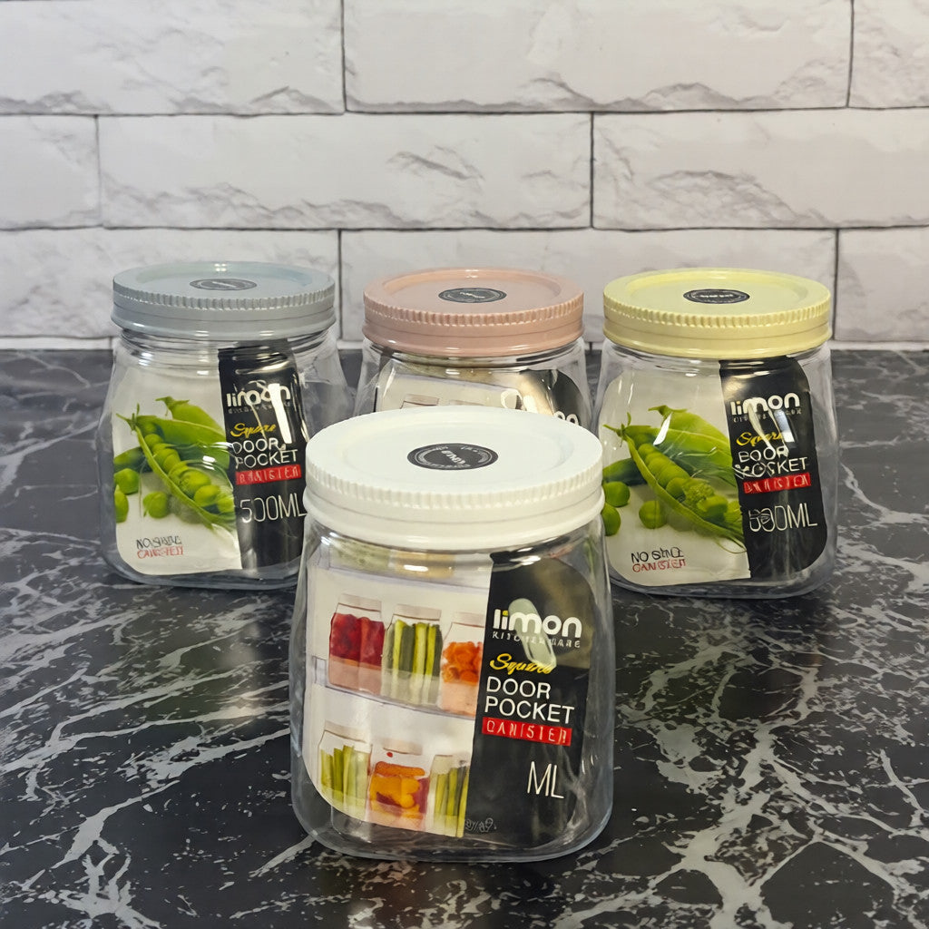 Limon Pantry Storage Canister Jars (Square)!