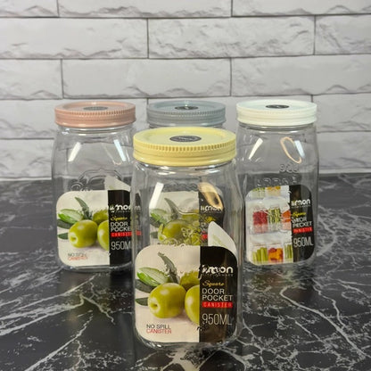 Limon Pantry Storage Canister Jars (Square)!