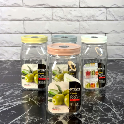 Limon Pantry Storage Canister Jars (Square)!