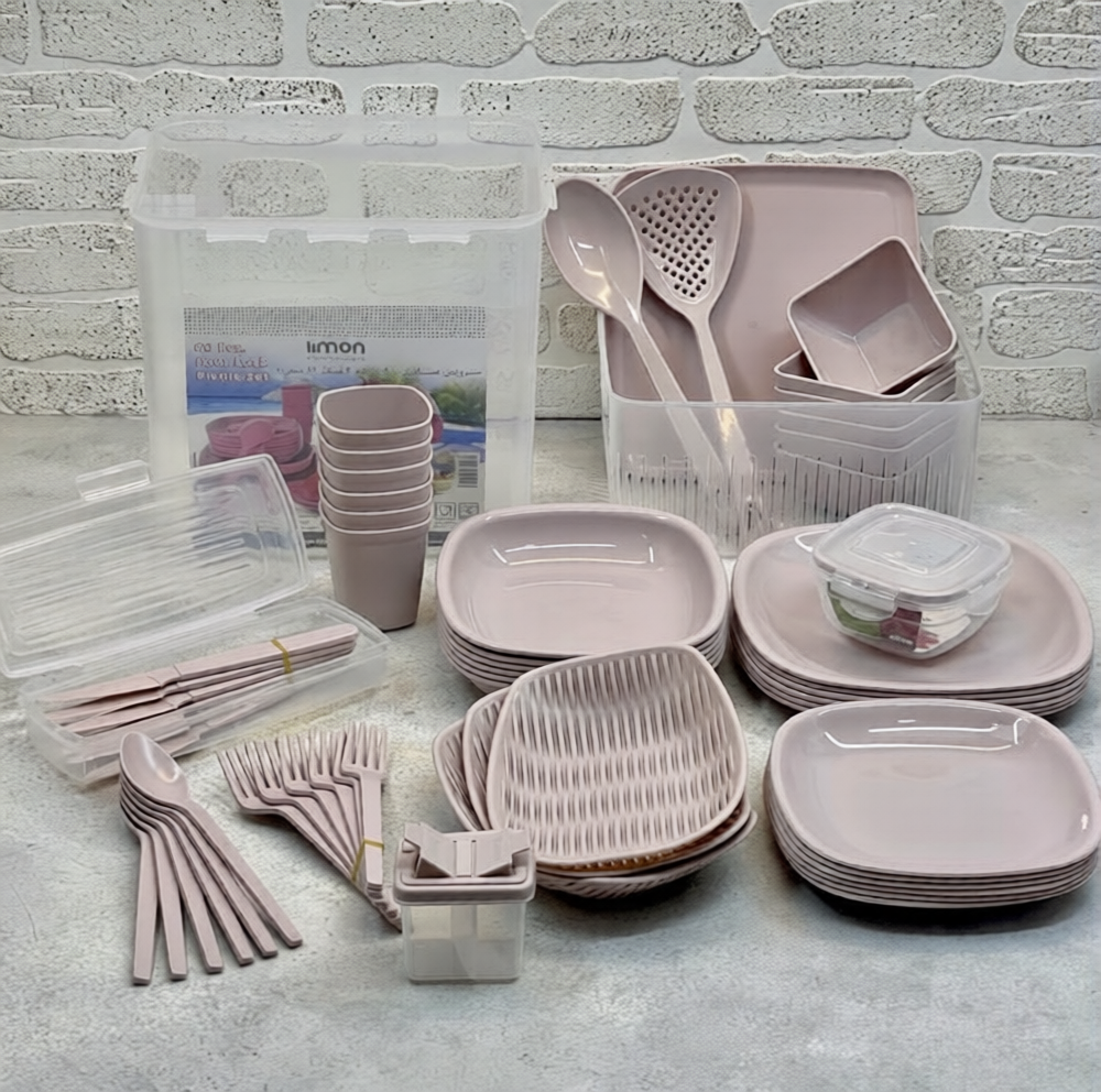 Limon Picnic Set 60 Pcs for 6-Person!