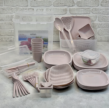 Limon Picnic Set 60 Pcs for 6-Person!