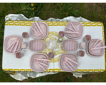 Limon Picnic Set 60 Pcs for 6-Person!