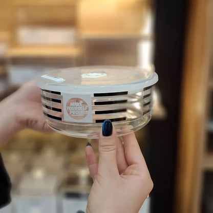 Limon Printed Vacuum Glass Bowl Set 3-Pcs!