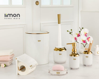 Limon Romantic Design Bath Set 6-Pcs LRDBS6P