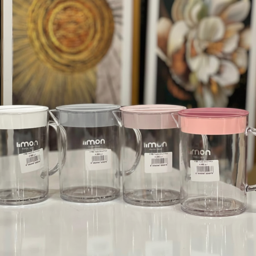 Limon Acrylic Round Jug 1.5-L!