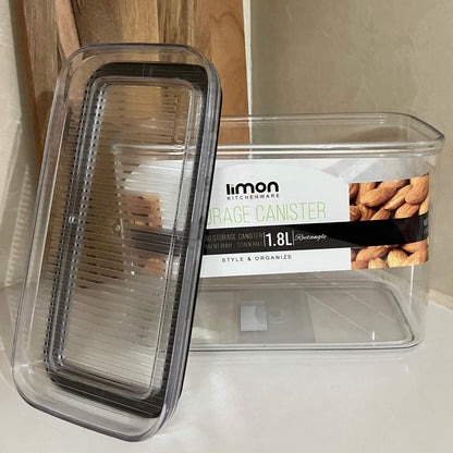Limon Royal Acrylic Storage Jars & Canisters (Rectangle)